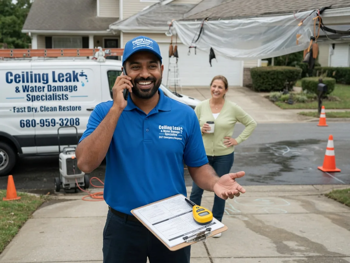 Ceiling Leak Cleanup Dayton, WA FAQs